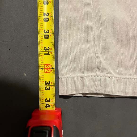 Polo by Ralph Lauren Classic Fit Cream Chino Pants Mens 36x34 Dress Casual Twill - Picture 8 of 8